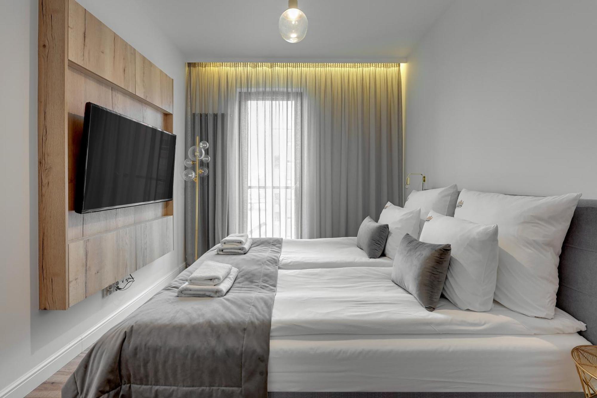 Aura - Riverside & Parking By Downtown Apartments Γκντανσκ Δωμάτιο φωτογραφία