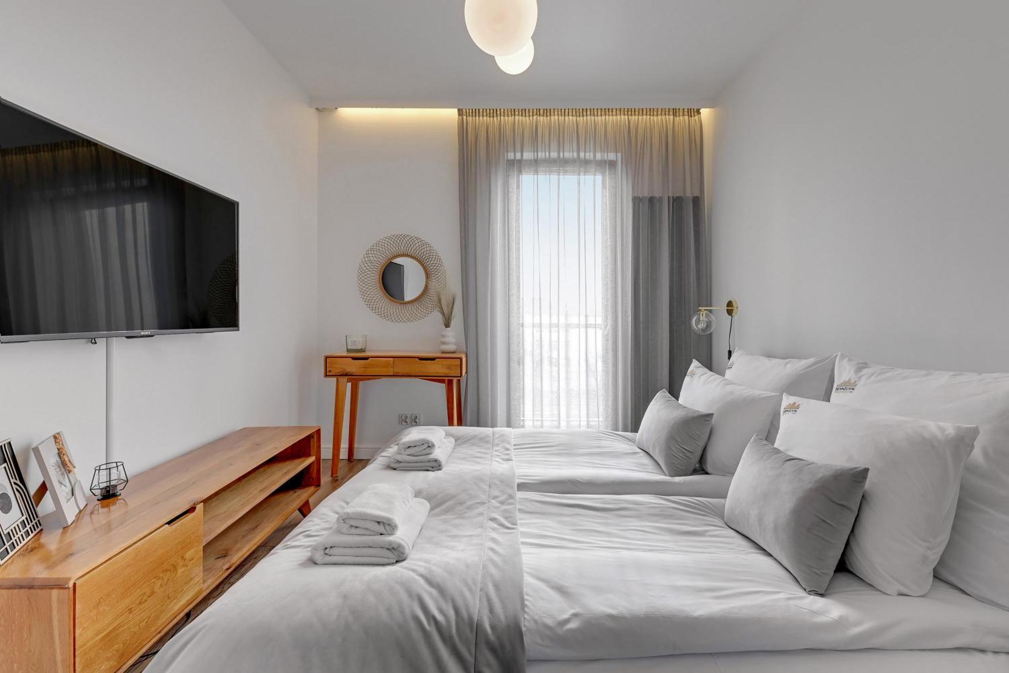 Aura - Riverside & Parking By Downtown Apartments Γκντανσκ Δωμάτιο φωτογραφία