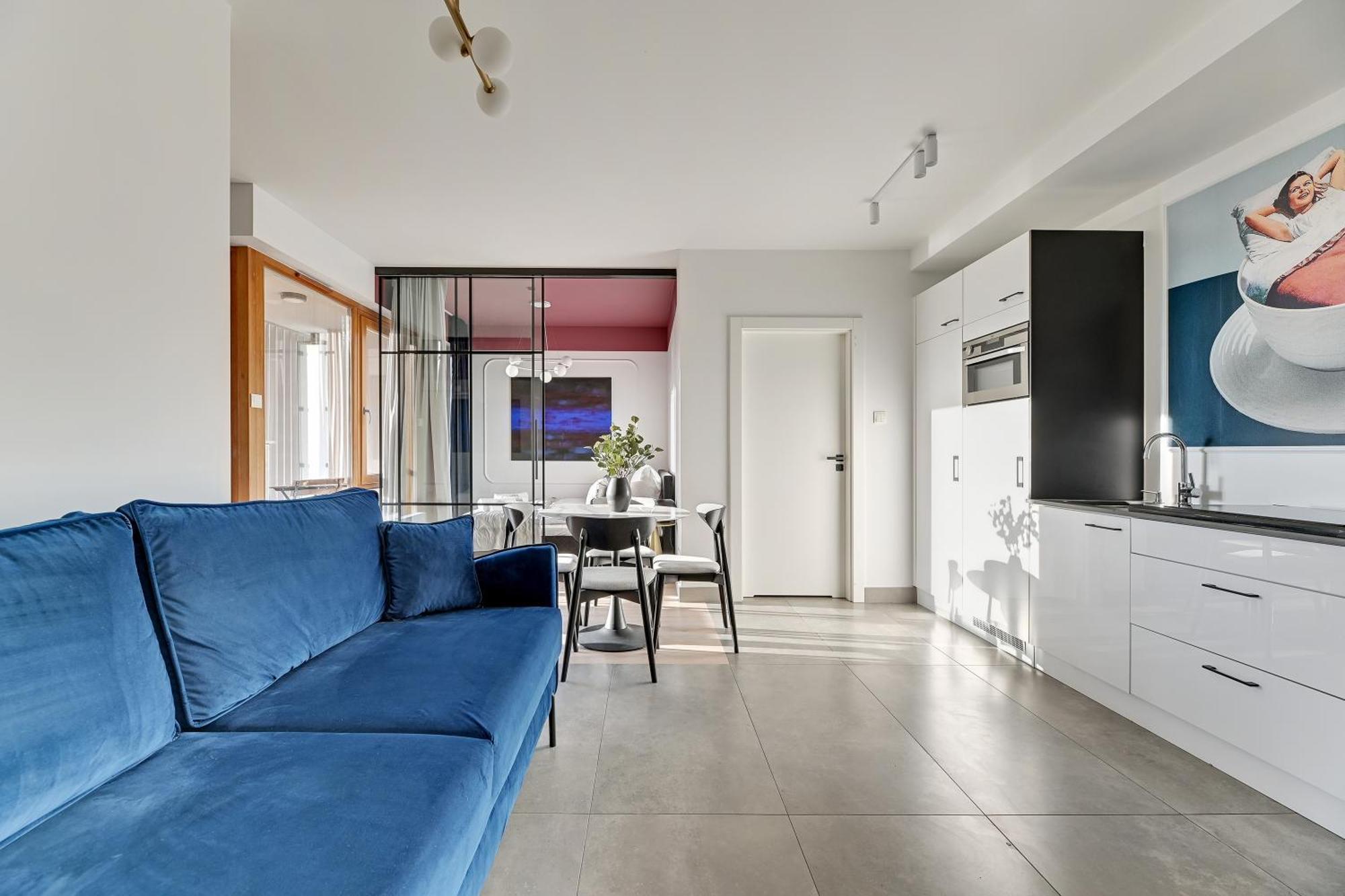 Aura - Riverside & Parking By Downtown Apartments Γκντανσκ Δωμάτιο φωτογραφία