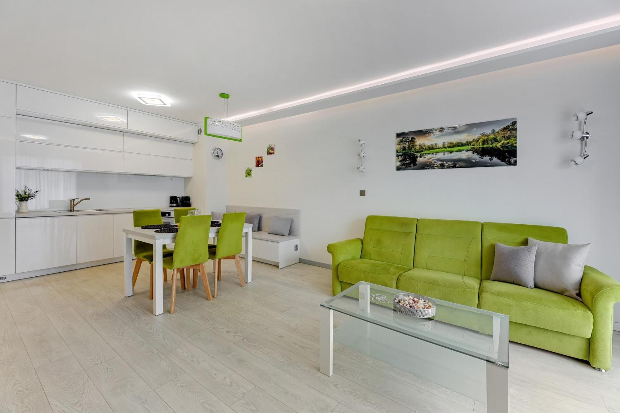 Aura - Riverside & Parking By Downtown Apartments Γκντανσκ Δωμάτιο φωτογραφία