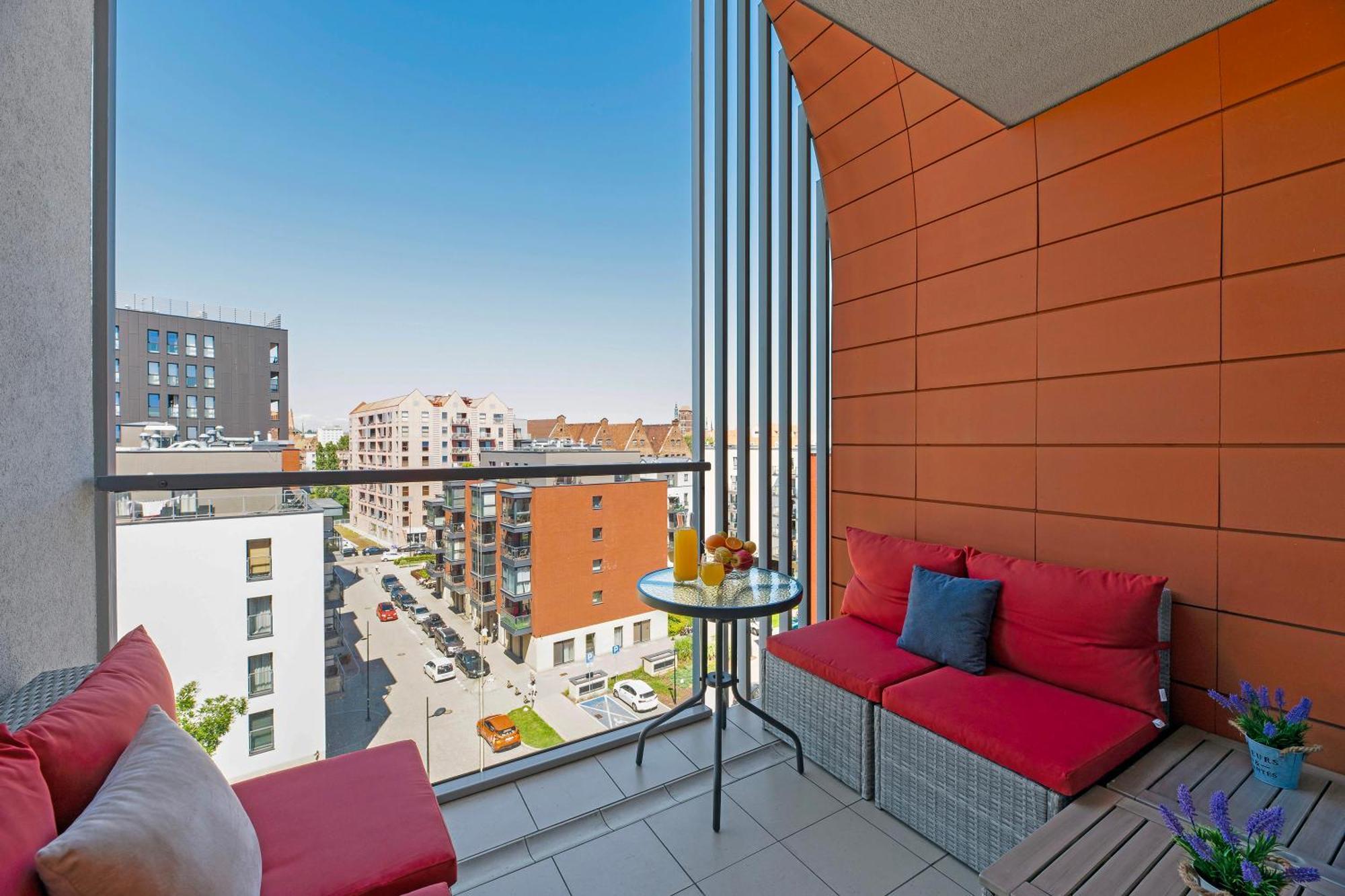 Aura - Riverside & Parking By Downtown Apartments Γκντανσκ Δωμάτιο φωτογραφία