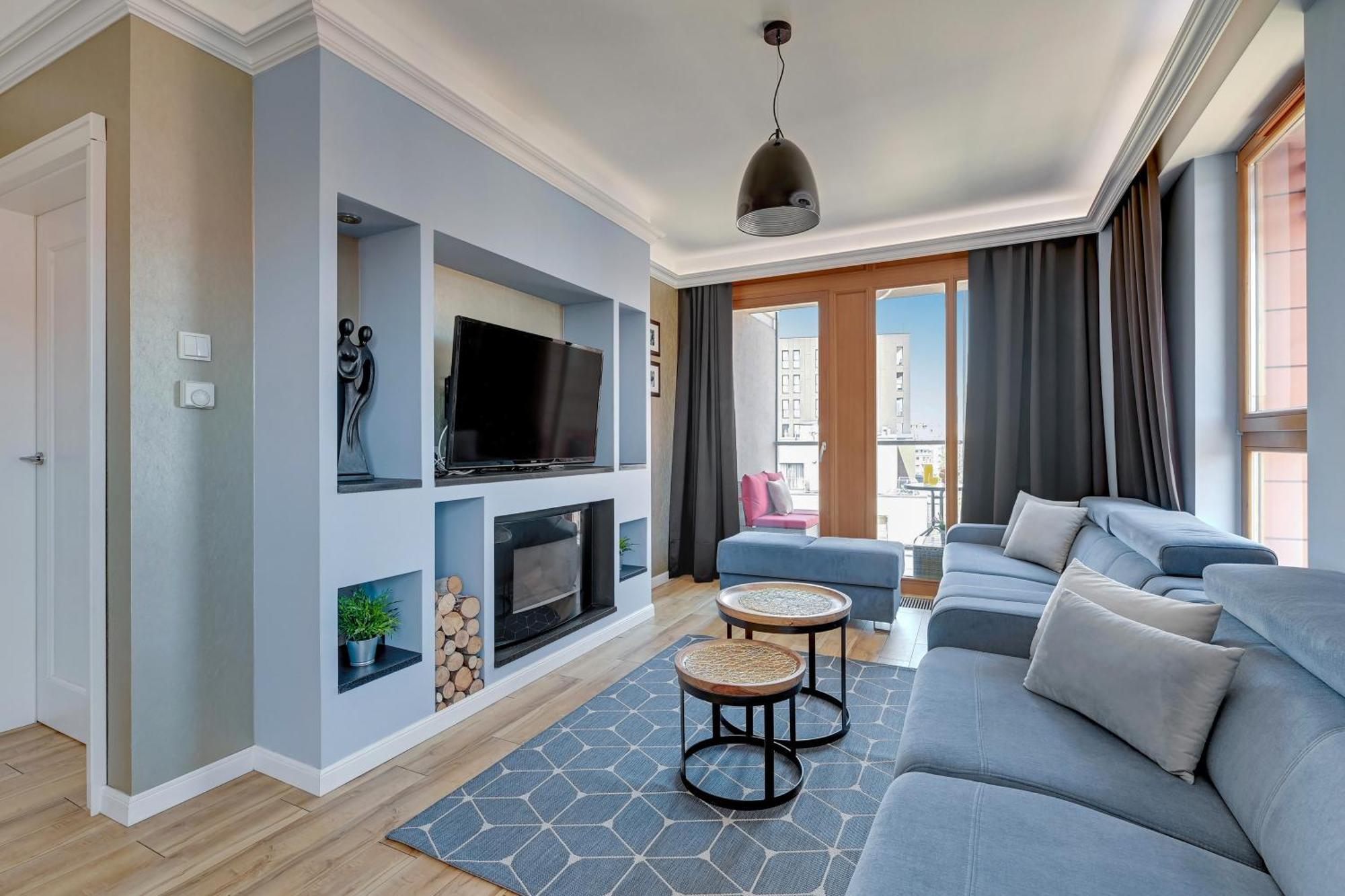 Aura - Riverside & Parking By Downtown Apartments Γκντανσκ Δωμάτιο φωτογραφία