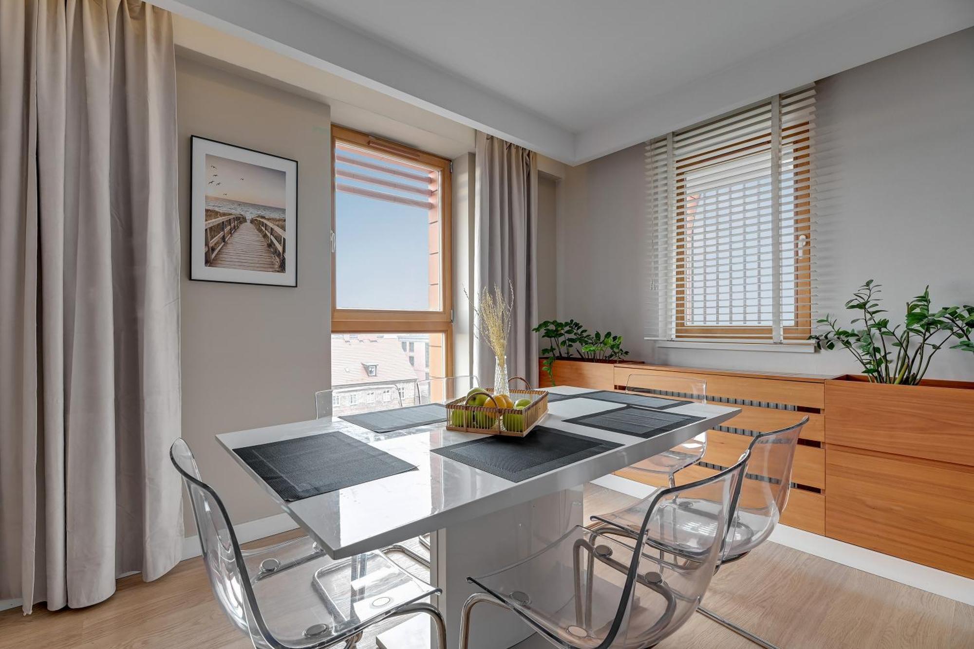 Aura - Riverside & Parking By Downtown Apartments Γκντανσκ Δωμάτιο φωτογραφία